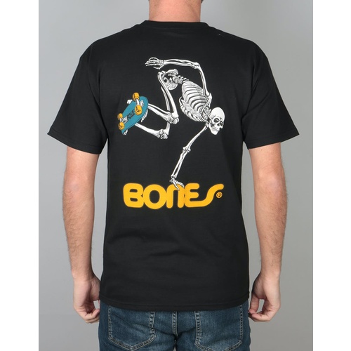 BONES Powell Peralta Sk8board Skeleton Tee T-shirt [Size: S]