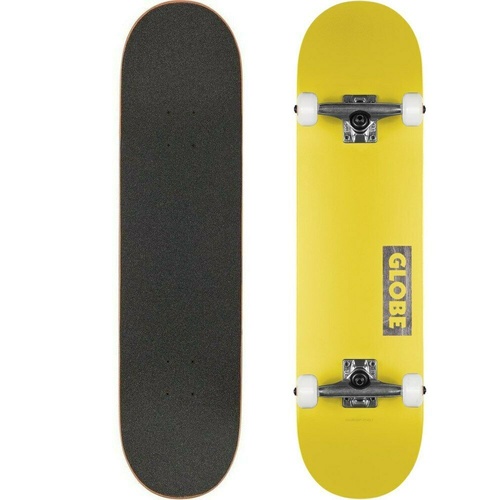Globe Goodstock Skateboard Complete NEON YELLOW 7.75"