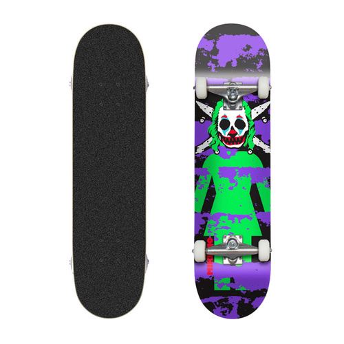 GIRL Complete Skateboards 7.875" Mike Mo Clown Pirate Complete