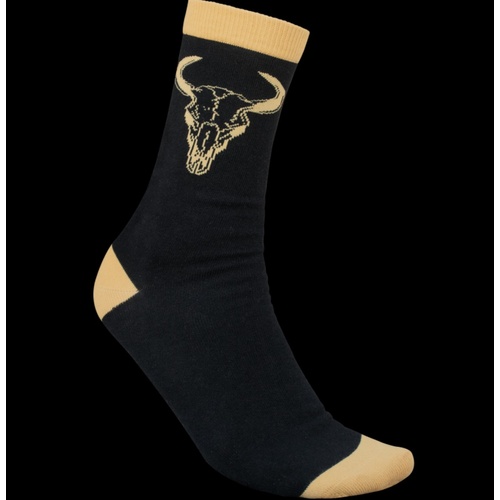 BONES Desert West Collection Socks BLACK OSFM