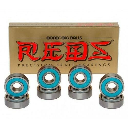 BONES Reds Big Balls Precision Skateboard Bearings SET OF 8