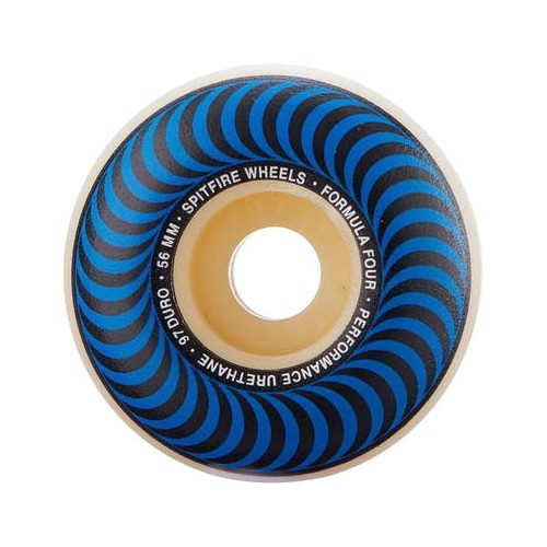 SPITFIRE SKATEBOARD WHEELS FORMULA 4 CLASSICS 56MM BLUE WHEEL 97D