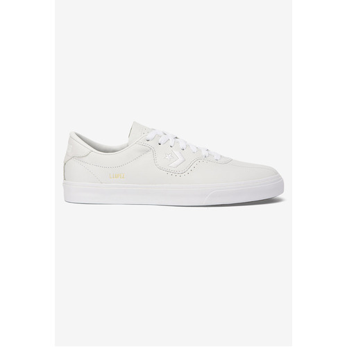 CONVERSE Louie Lopez Pro Ox 166845C Skateboard Shoe ALL WHITE | skate sneakers NEW [Size: US 12]