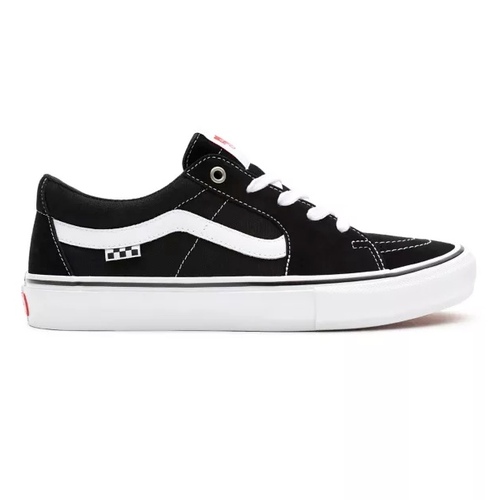 VANS Skate Sk8 Low Skateboard Shoes BLACK WHITE | sneakers [Size: US 8]