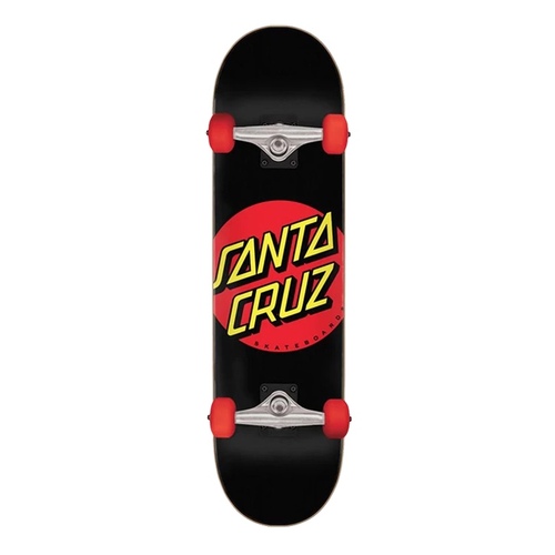 SANTA CRUZ Classic Dot Micro Sk8 7.25" X 27.0" Skateboard Complete