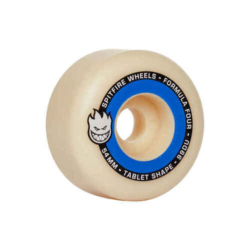 SPITFIRE FORMULA FOUR TABLETS BLUE SKATEBOARD WHEELS 54MM WHEEL 99D