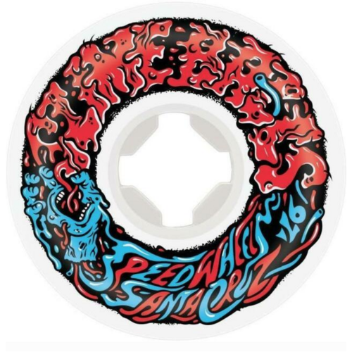 SANTA CRUZ VOMIT MINI II 97A 53MM SKATEBOARD WHEELS SLIME BALLS