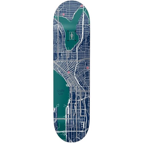 GIRL SKATEBOARDS GRIFFIN GAS pinpoint one off 8.5" X 32'' X 14.43'' DECK SKATEBOARD