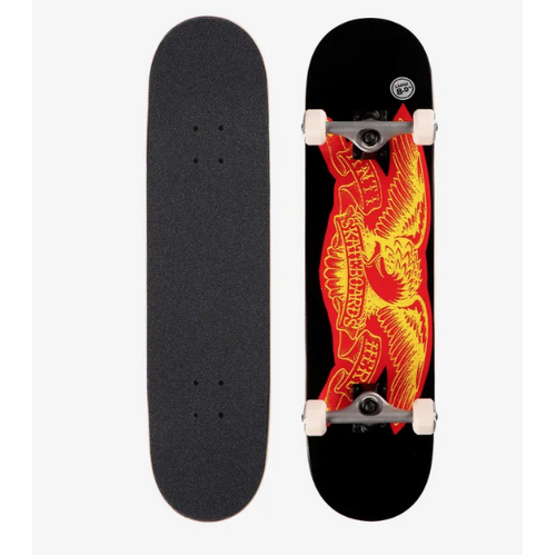 ANTI HERO COMPLETE SKATEBOARD TEAM COPIER EAGLE BLACK 8.0" ANTIHERO ANTI-HERO