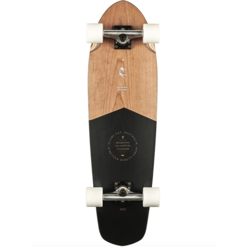 GLOBE BIG BLAZER BLACK CHERRY 32" CRUISER COMPLETE LONGBOARD SKATEBOARD NEW SKATE