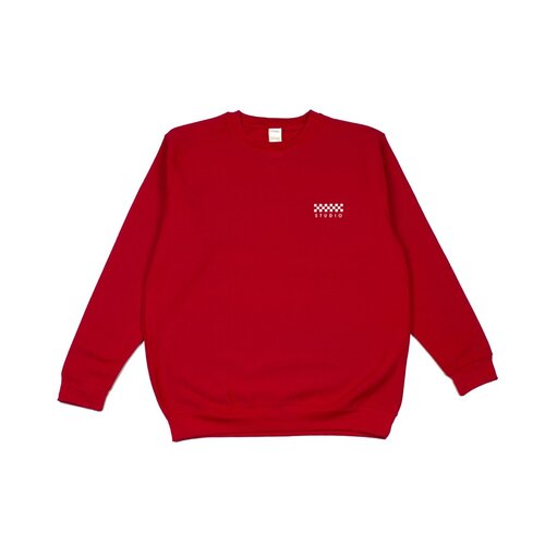 STUDIO STD WORLD CHAMP CREWNECK Jumper RED | long sleeve jumper