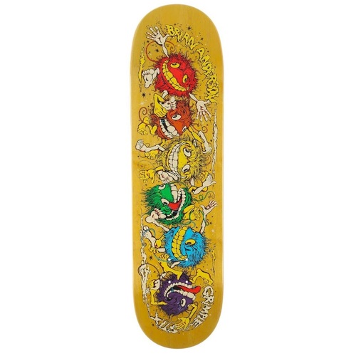 ANTI HERO Grimple Stix BRIAN ANDERSON 8.75" X 32.55" ANTIHERO 14.75" WB ANTI-HERO