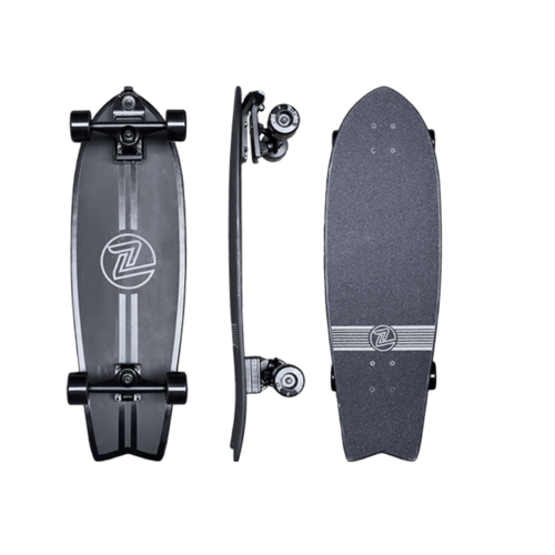 Z-FLEX COMPLETE SKATEBOARD SHADOW LURKER Surfskate Fish ZFLEX Z FLEX surf skate