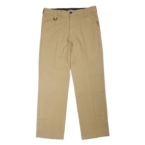 MODUS CLASSIC BAGGY FIT WORK PANTS KHAKI STRETCH KINGPIN SKATE SHOP FREE POST AUS SELLER [Size: 32]