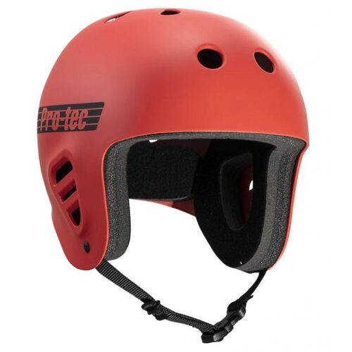 PROTEC HELMET FULL CUT MATTE RED CLASSIC SKATE PRO-TEC PRO TEC [Size: L]