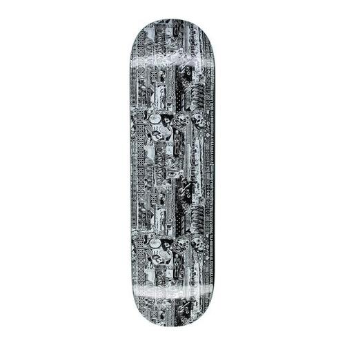 FUCKING AWESOME Skateboard Deck - ACUPUNCTURE SILVER 8.25" 