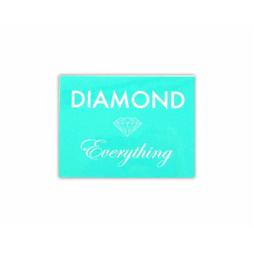 DIAMOND EVERYTHING 4 X 3" Skateboard Sticker
