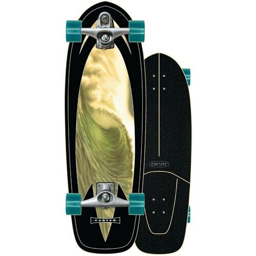 CARVER Complete Skateboard SUPER SLAB w/ C7 Raw  31.5" Skateboard