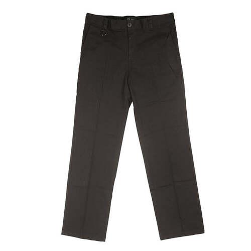 MODUS - Straight Fit Classic Work Pants Grey STRETCH KINGPIN SKATE SHOP AUS SELLER [Size: 34]