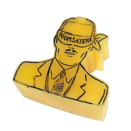 Doom Sayers - Corp Guy Wax Yellow Skate Wax