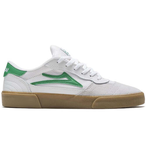 Lakai - Cambridge Suede Skate Shoes White / Grass New Shoe US Mens [Size: 9]