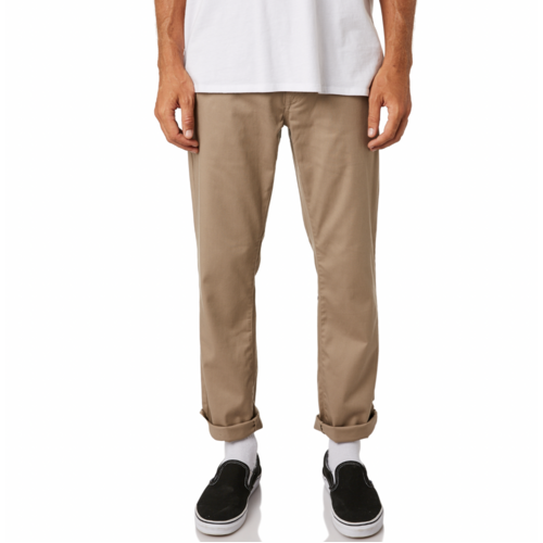 VOLCOM Frickin 16" Modern Stretch Pant KHAKI Chinos [Size: 34]