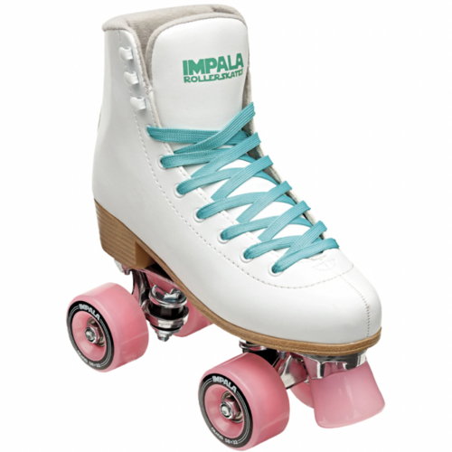 IMPALA Rollerskates WHITE Roller Skates [Size: US 6 ]