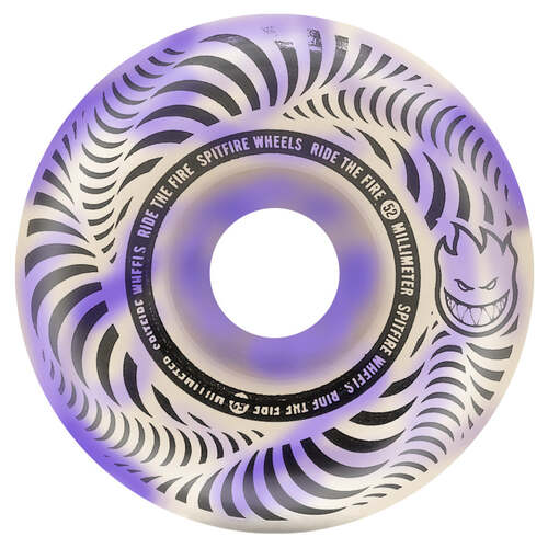 Spitfire - Flashpoint Classic Swirl 52mm 99D Purple / White Skateboard Wheels