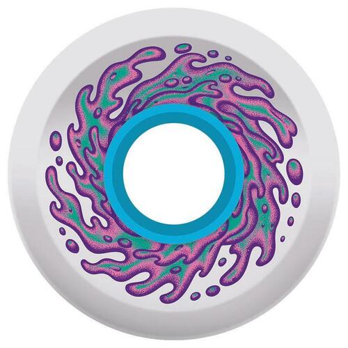 SANTA CRUZ 60mm OG SLIME BALLS WHITE 78a SKATEBOARD WHEELS SLIME BALLS SET OF 4