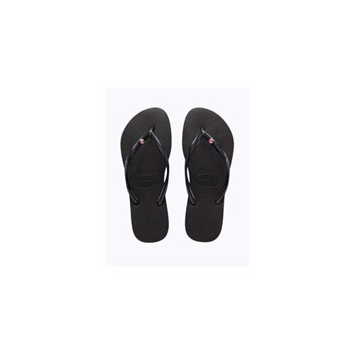 Havaianas Thongs SLIM SW APAC FC Flip Flops black rose crystal [Size: 41/42 = US 11/12 WOMENS]