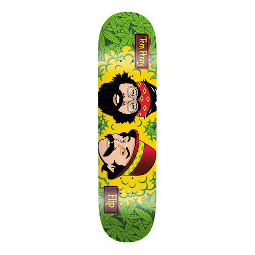 FLIP SKATEBOARD 8.25" DECK TOM'S FRIENDS TOM PENNY 8.25" Mary Jane CHEECH AND CHONG