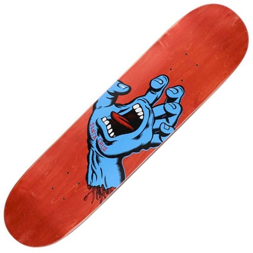 Santa Cruz - Screaming Hand Matte Finish  8.0" x 31.6" Deck Skateboard