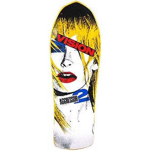 Vision - Aggressor 2 10.0" x 30.0" Original Concave Reissue Deck Skateboard