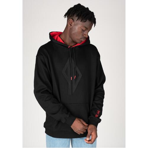 Piss Drunx - Lil Red Black Hoodie Jumper Pull Over PissDrunx PD Hoody