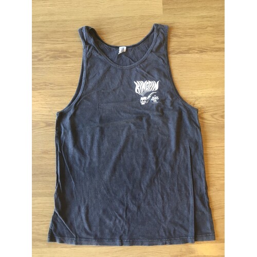 Kingpin - Hazy Deeds Singlet Charcoal Kingpin Skate Supply King Pin