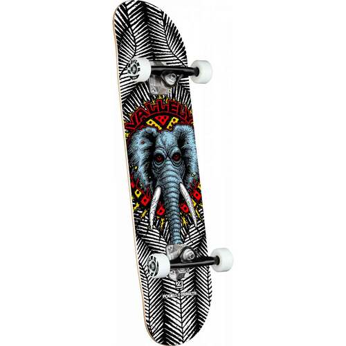 Powell Peralta MIKE VALLELY COMPLETE SKATEBOARD 8.0"  ELEPHANT WHITE BIRCH Bones Brigade Reissue skateboard deck