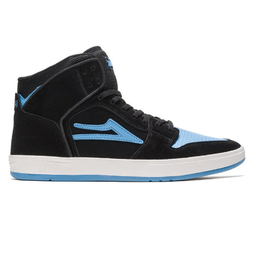 Lakai - Telford Suede Skate Shoes Black / Light Blue New Skate Shoe US Mens [Size: 12]