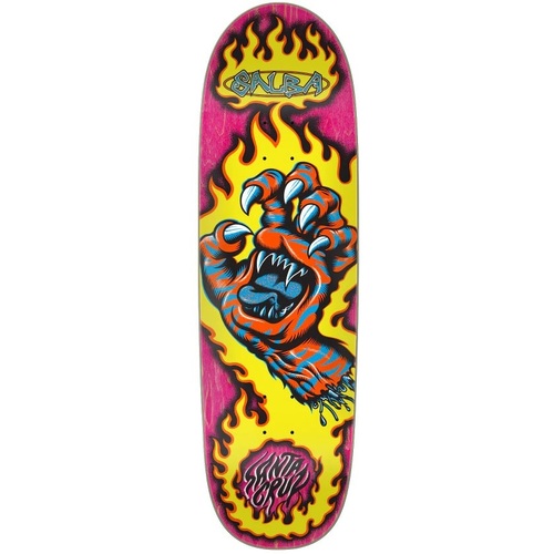 Santa Cruz - Salba Tiger Hand Shaped 9.25"" x 31.95"  14" WB Deck Skateboard