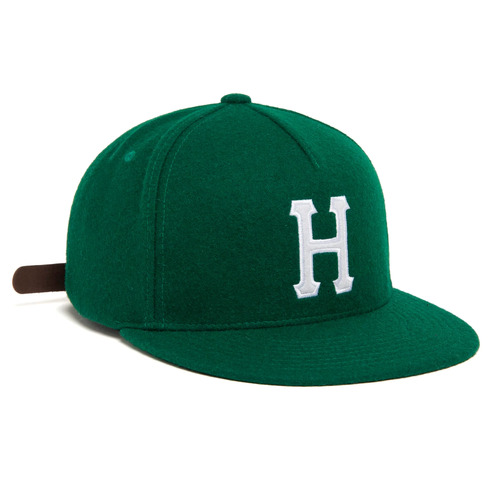 Huf - Huf Forever Strapback Green Hat One Size 6 Panel Cap