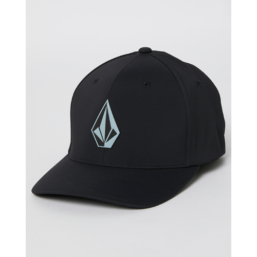 Volcom - Stone Tech Flexfit Delta Hat Black [Size: L / XL]