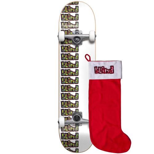 Blind - Repeat Rail Youth 7.375" Skateboard Complete With Stocking