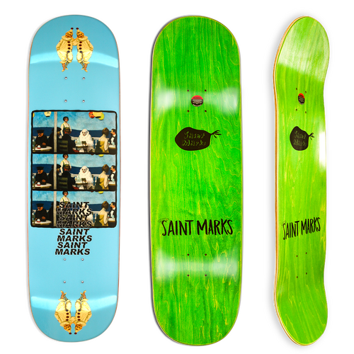 SAINT MARKS Loneliness in the crowd Skateboard Deck 8.5" 31.8 L 14.25" WB NEW