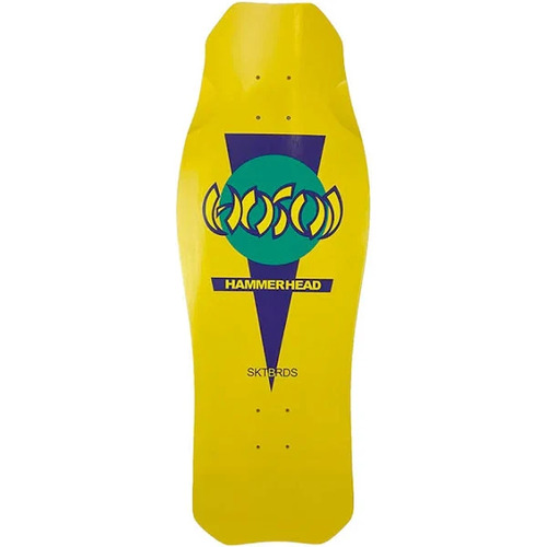 HOSOI - OG Hammerhead Yellow Deck Reissue 10.5" x 31.0" Skateboard