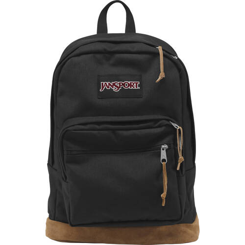 JANSPORT RIGHT PACK BACKPACK BAG black back pack TYP7008 31L NEW cotton canvas AUSTRALIAN SELLER