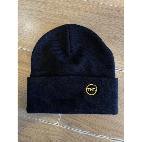 TERRIBLE HAPPY TALKS beanie AS COLOUR THT BLACK NEW unisex