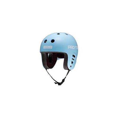 PROTEC PRO-TEC PRO TEC Sky Brown Full Cut Skate Helmet Light Blue [Size: S]