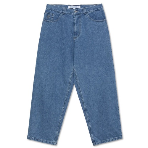 Polar Skate Co Big Boy Jeans - Mid Blue Free Post Skate Kingpin Shop Aus [Size: L]