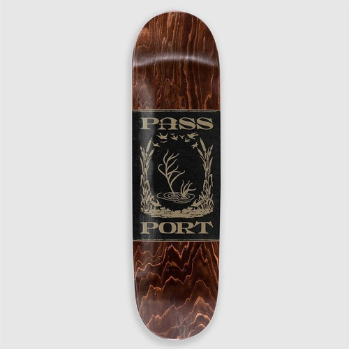 Passport - Embossed Series Everglade 8.6" Deck Skateboard Pass-Port Pass Port