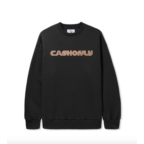 Cash Only - Hold It Down Crewneck Pullover Black Pull Over Hoodie