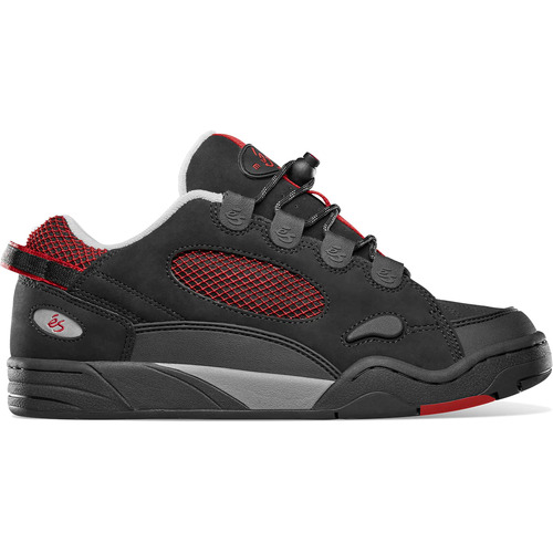 ES MUSKA BLACK / RED SHOES AUST SELLER SKATEBOARD KINGPIN SKATE